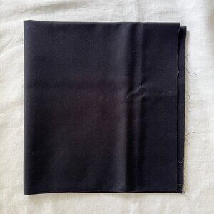 0.5 yd - Navy Cotton / Canvas